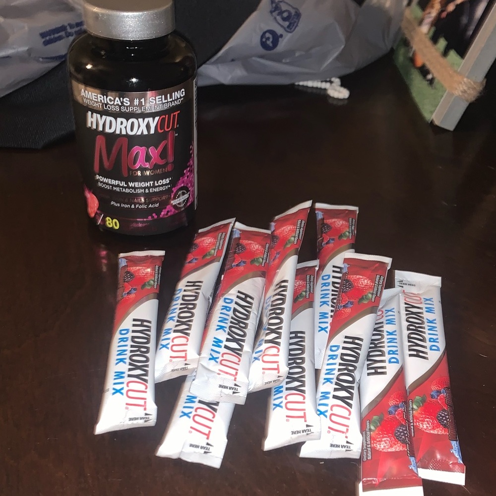 Hydroxycut Max with Drink packets